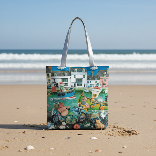 Paul Liggins Catch of the Day Design Tote Bag