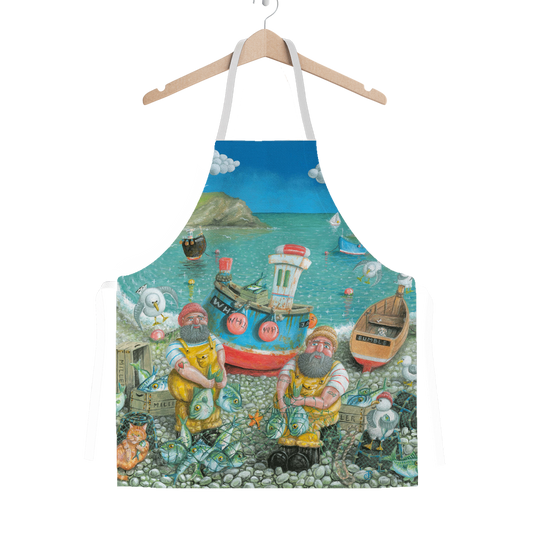 Paul Liggins Lulworth Lardies Design Adult Apron