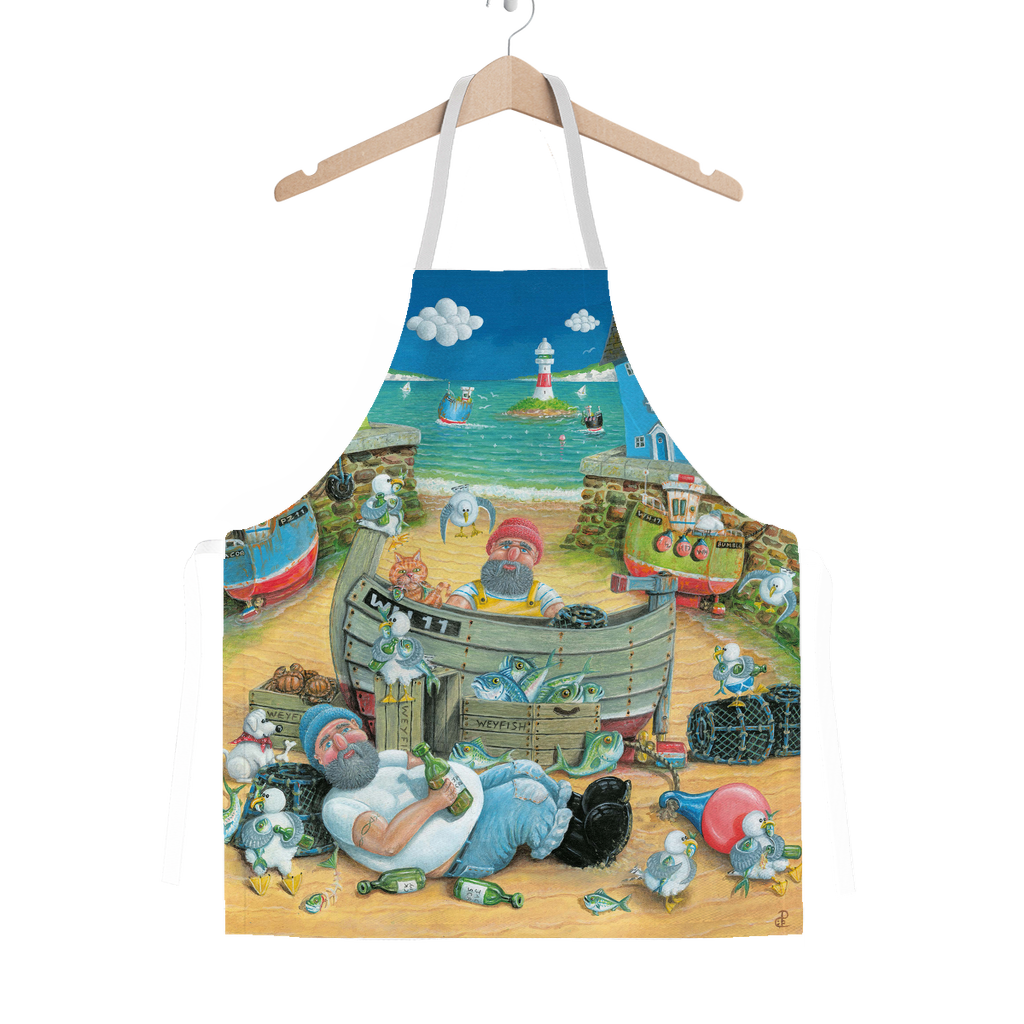 Paul Liggins On The Scrumpy Design Adult Apron