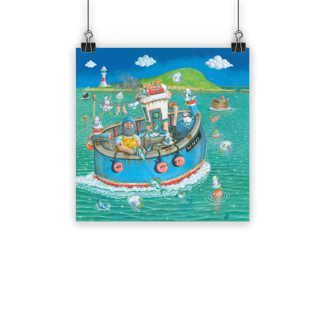 Paul Liggins Them Pesky Gulls Design High-quality posters using Eco-Solvent inks