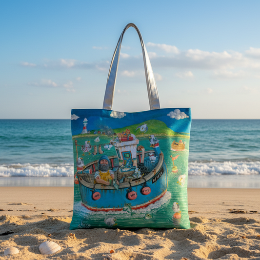 Paul Liggins Them Pesky Gulls Design Tote Bag