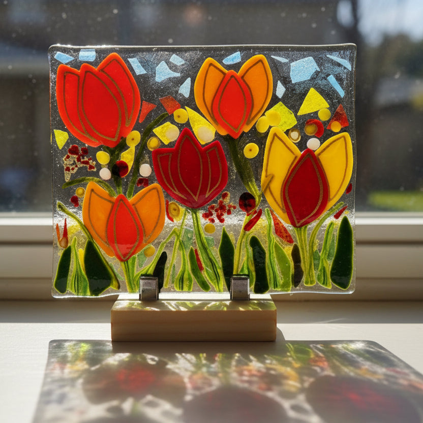 Fused Glass Art Works