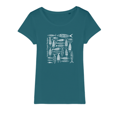 Coastal Shoal Organic Jersey Woman's T-Shirt
