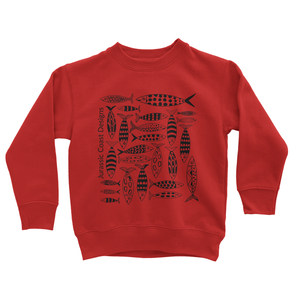 Coastal Shoal Sustainable and Ethical Kids Sweatshirt