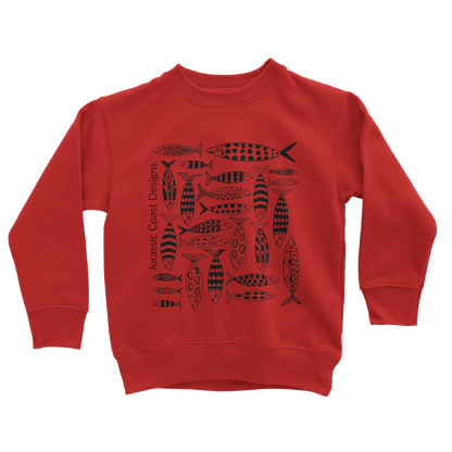 Coastal Shoal Sustainable and Ethical Kids Sweatshirt