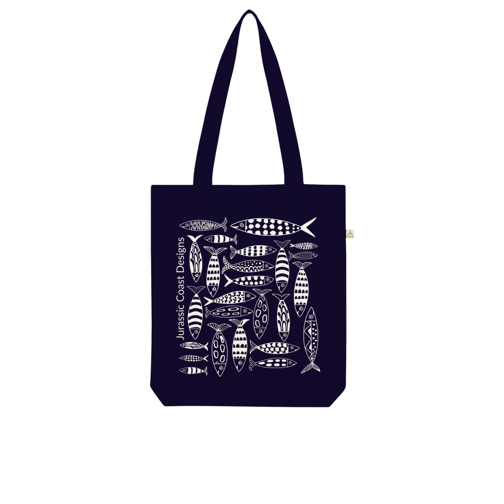 Coastal Shoal 100% Combed Organic Cotton Tote Bag