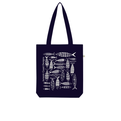 Coastal Shoal 100% Combed Organic Cotton Tote Bag