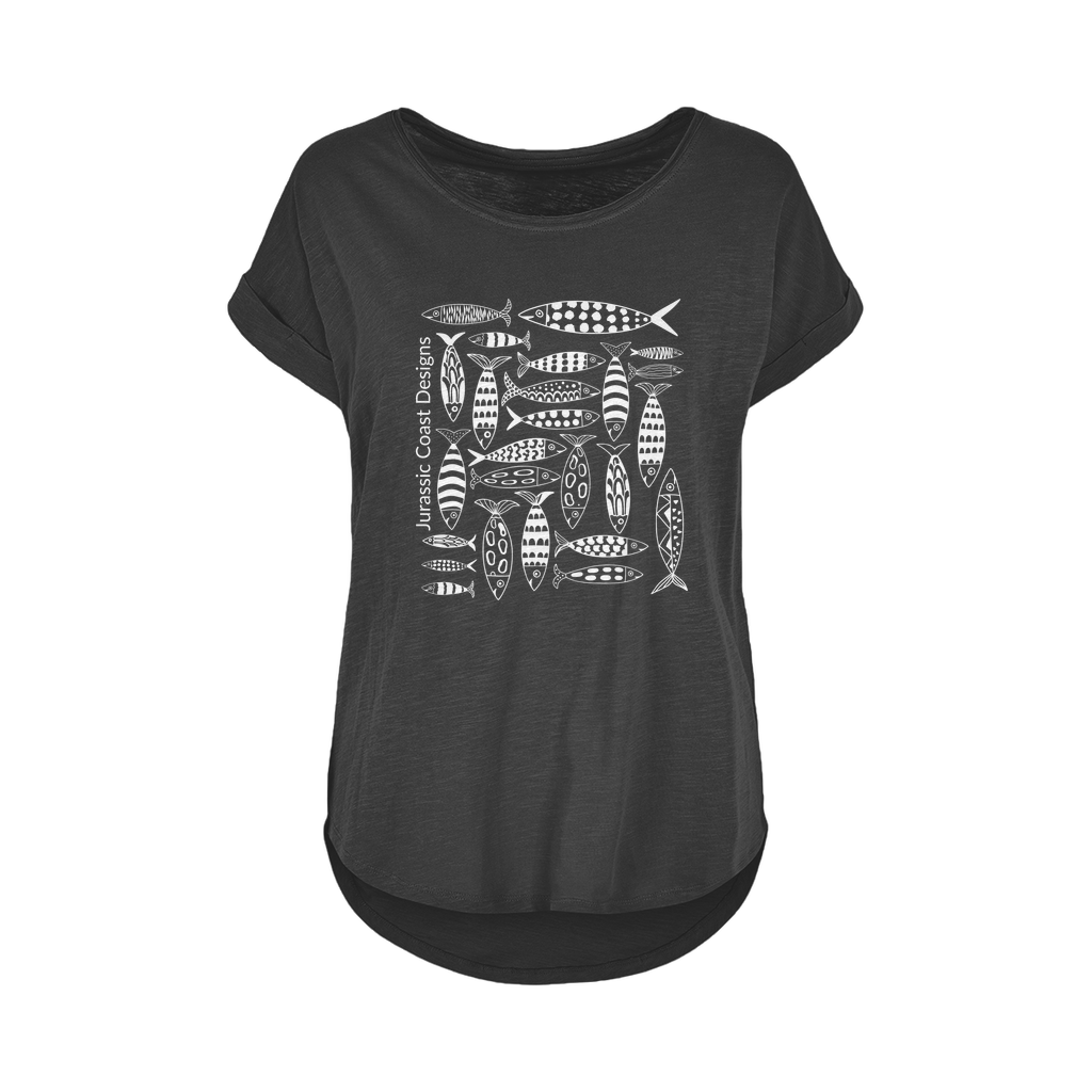 Coastal Shoal Women's Long Slub T-Shirt XS-5XL