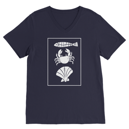 Coastal Catch Classic Softstyle® V-neck T-shirt