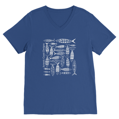 Coastal Shoal Classic Softstyle® V-neck T-shirt