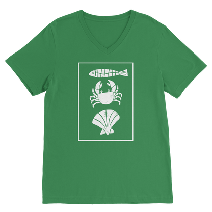 Coastal Catch Classic Softstyle® V-neck T-shirt