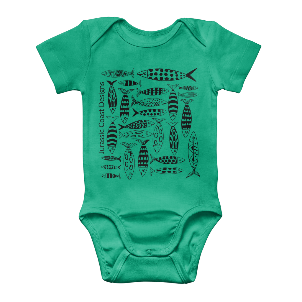 Coastal Shoal Little Explorer Baby Onesie
