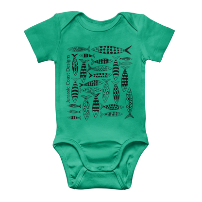 Coastal Shoal Little Explorer Baby Onesie