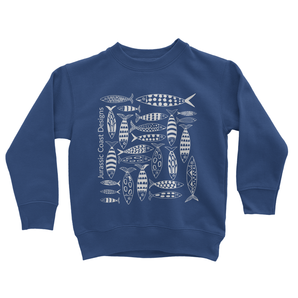 Coastal Shoal Sustainable and Ethical Kids Sweatshirt