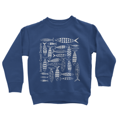 Coastal Shoal Sustainable and Ethical Kids Sweatshirt