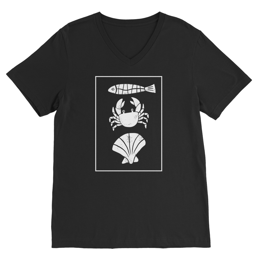 Coastal Catch Classic Softstyle® V-neck T-shirt