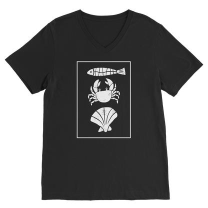 Coastal Catch Classic Softstyle® V-neck T-shirt