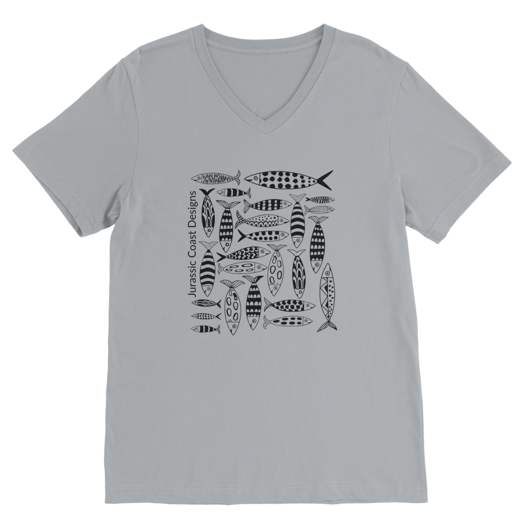 Coastal Shoal Classic Softstyle® V-neck T-shirt