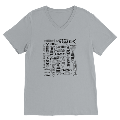 Coastal Shoal Classic Softstyle® V-neck T-shirt