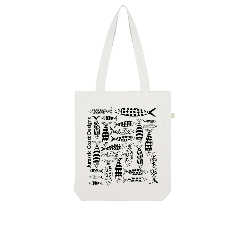 Coastal Shoal 100% Combed Organic Cotton Tote Bag