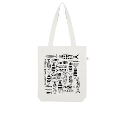 Coastal Shoal 100% Combed Organic Cotton Tote Bag