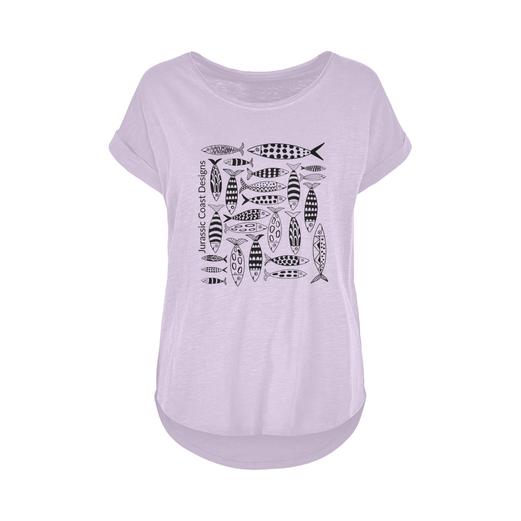 Coastal Shoal Women's Long Slub T-Shirt XS-5XL