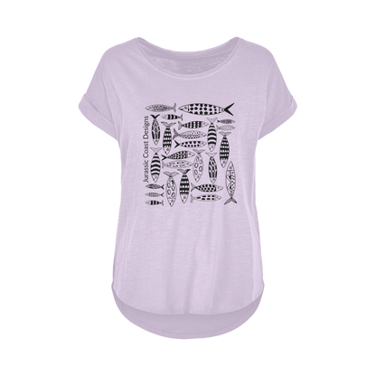 Coastal Shoal Women's Long Slub T-Shirt XS-5XL