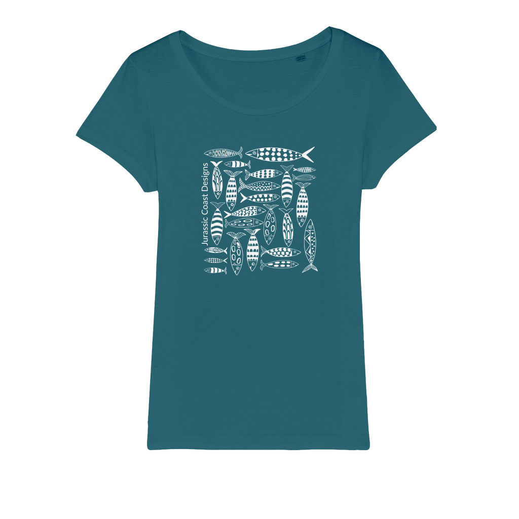 Coastal Shoal Organic Jersey Woman's T-Shirt