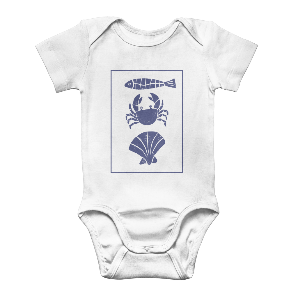 Coastal Catch Little Explorer Baby Onesie