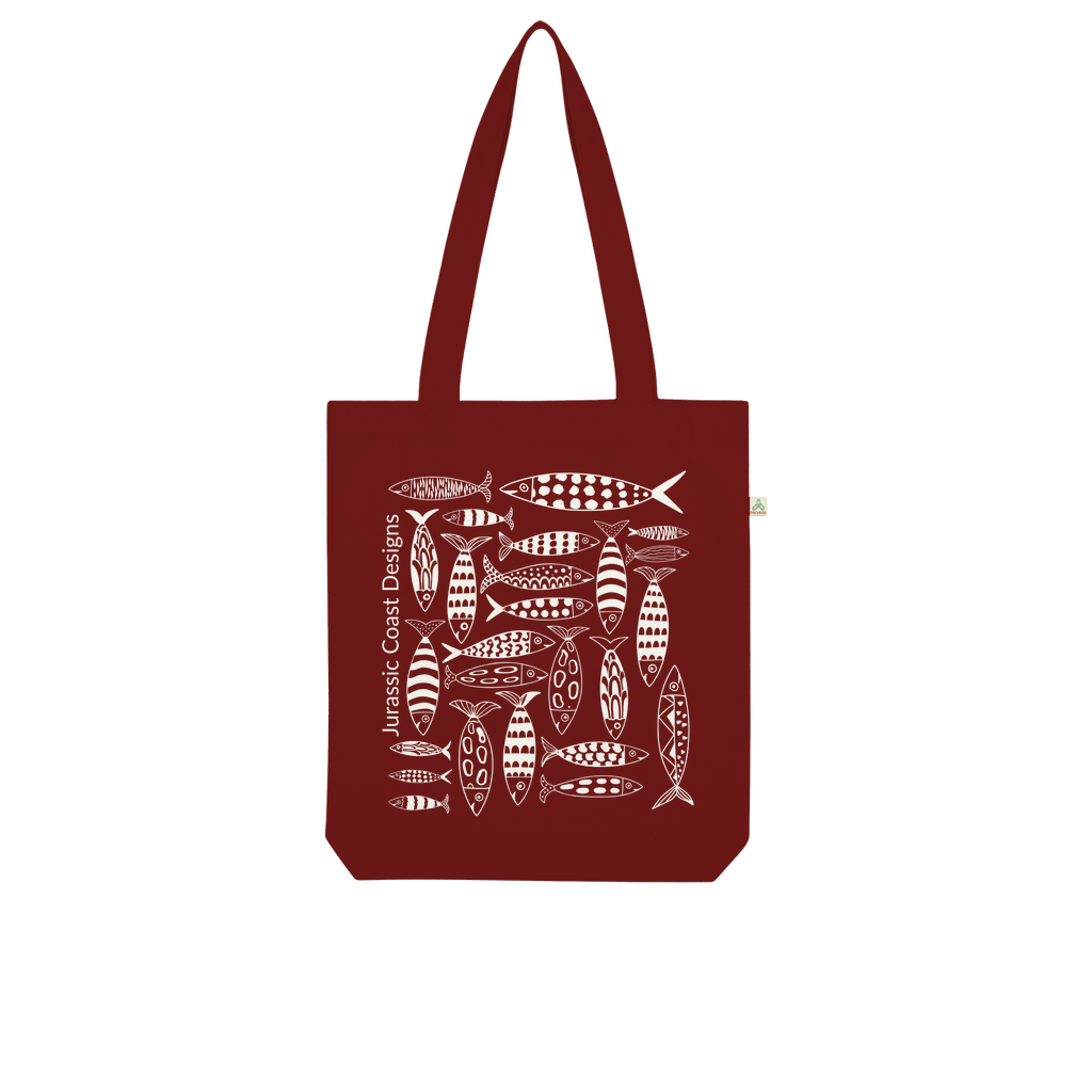 Coastal Shoal 100% Combed Organic Cotton Tote Bag