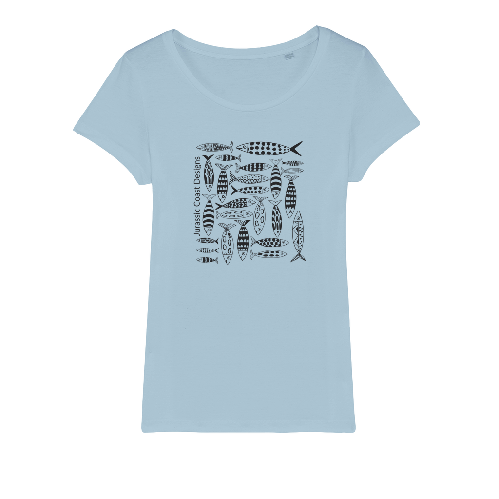 Coastal Shoal Organic Jersey Woman's T-Shirt