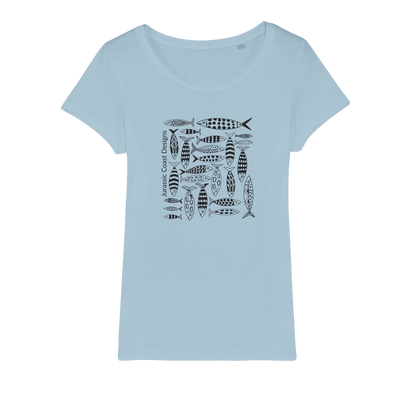 Coastal Shoal Organic Jersey Woman's T-Shirt