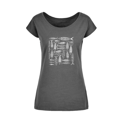 Coastal Shoal Wide Neck Women's T-Shirt XS-5XL