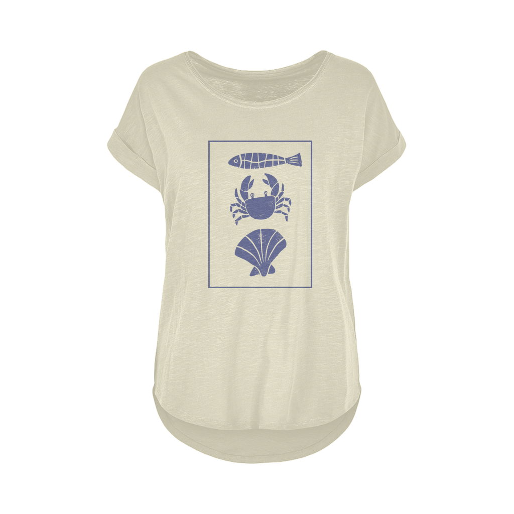 Coastal Catch Women's Long Slub T-Shirt XS-5XL