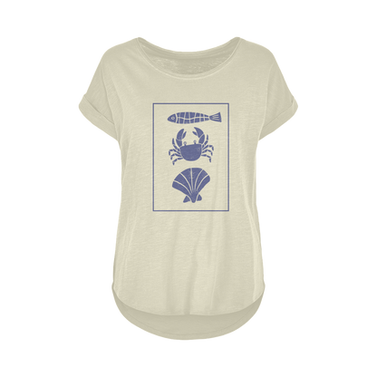 Coastal Catch Women's Long Slub T-Shirt XS-5XL