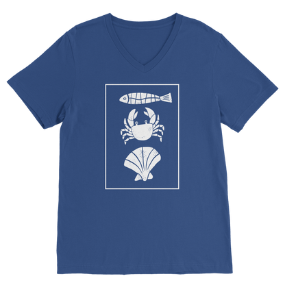 Coastal Catch Classic Softstyle® V-neck T-shirt